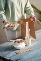 Bagasse Deckel Atlantis 500 / 900 ml 166x150x12 mm...