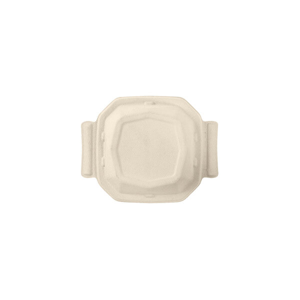 Bagasse Deckel für 188140 202x160x37 mm (Farbe: Braun / Material: Bagasse) (VPE 320 St.)