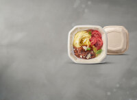 Octabagasse Deckel 1000 ml 290x233x42 mm (Farbe: Braun /...