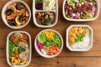 Classic Bowl 600 ml - uncoated 154x154x56 mm (Farbe: Braun / Material: Bagasse) (VPE 480 St.)