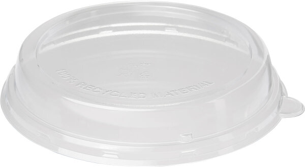 rPET Deckel hoch 800-1200 ml 212x212x37 mm (Farbe: Transparent / Material: rPET) 160 St.