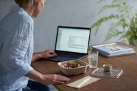 Bagasse Bowl CUBE RECTANGULAR 1200 ml 214x159x70 mm...