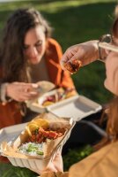 Clamshell 530 ml - uncoated 181x130x62 mm (Farbe: Braun /...