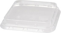 rPET Deckel 900 ml 156x156x44 mm (Farbe: Transparent /...