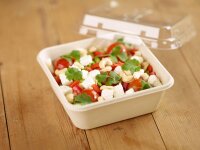 rPET Deckel 900 ml 156x156x44 mm (Farbe: Transparent /...