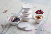 Coppa Bowl 350 ml - uncoated 116x116x66 mm (Farbe: Weiß / Material: Bagasse) (VPE 500 St.)