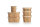 Kartonbox BRICK MEDIUM 500 ml 171x120x43 mm (Farbe: Braun / Material: Karton FSC/PLA) 300 St.