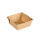 Viking Cube Low 510 ml 113x113x50 mm (Farbe: Braun / Material: Karton/PLA) (VPE 300 St.)