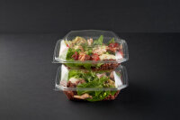 rPET Octaview® M+ 185x185x90 mm (Farbe: Transparent /...