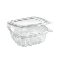 rPET Deli Hinged 1000 ml? 175x166x66 mm...