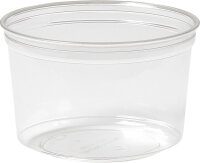 Deli-Schale Crystal 500 ml, rPET 116x116x75 mm (Farbe:...