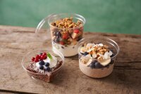 Deli-Schale Crystal 500 ml, rPET 116x116x75 mm (Farbe: Transparent / Material: rPET) (VPE 350 St.)