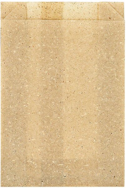 Graspapier-Tüte, Bloom Mini 175x120 mm 175x120 mm (Farbe: Natur / Material: Graspapier) (VPE 500 St.)