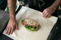 Gras-Einwickelpapier, Bloom Large 462x390 mm 462x390 mm (Farbe: Natur / Material: Graspapier) (VPE 1000 St.)