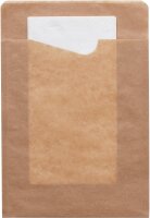 Snack Sacchetto mit weißer 2-lg. Serviette 143x210...