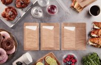 Snack Sacchetto mit weißer 2-lg. Serviette 194x210...