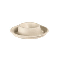 Eierbecher - uncoated Ø89 mm (Farbe: Braun / Material: Bagasse) (VPE 840 St.)