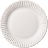 Snackteller ø 15 cm, Pappe Ø150 mm (Farbe:...