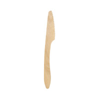 Messer 190 mm, Holz gewachst 190 mm (Farbe: Natural /...