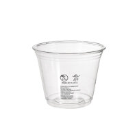 Glas Crystal 270 ml, rPET   mm (Farbe: Transparent /...