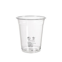 Glas Crystal 360 ml, rPET   mm (Farbe: Transparent /...
