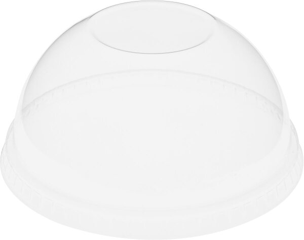 Kuppeldeckel ohne Öffnung für 188001-2, rPET  mm (Farbe: Transparent / Material: rPET) (VPE 960 St.)