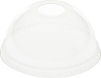 Kuppeldeckel mit Öffnung für 188001-2, rPET  mm...