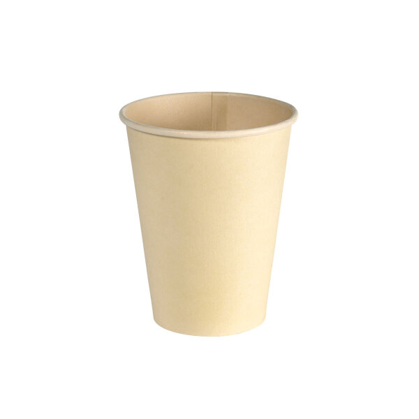 Kaffeebecher Sweet 240 ml, Bagasse/ WBC  mm (Farbe: Bedruckt / Material: BAG/ WBC) (VPE 7 St.)