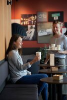 Kaffeebecher Sweet 240 ml, Bagasse/ WBC  mm (Farbe: Bedruckt / Material: BAG/ WBC) (VPE 7 St.)