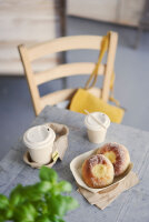 Kaffeebecher Sweet 240 ml, Bagasse/ WBC  mm (Farbe: Bedruckt / Material: BAG/ WBC) (VPE 7 St.)