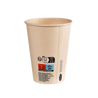 Kaffeebecher Sweet 350 ml, Bagasse/ WBC  mm (Farbe:...