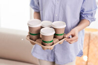 Karton-Deckel für alle Becher 35/47/59 cl, mit Trinköffnung  mm (Farbe: Weiß / Material: Karton) (VPE 800 St.)