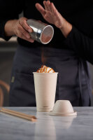 Bagasse Kuppeldeckel für alle Becher 35/47/59 cl  mm...