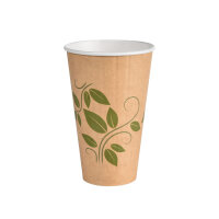 Double Wall Thermobecher 470 ml, PAP/PLA  mm (Farbe:...