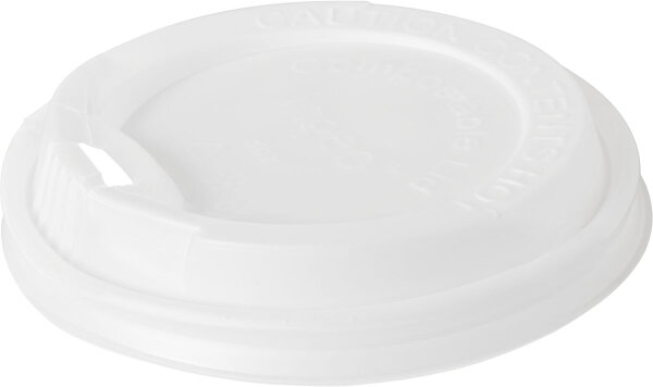 CPLA Deckel für 186210 /186212  mm (Farbe: Weiß / Material: CPLA) (VPE 800 St.)