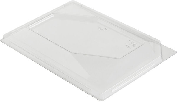 Deckel Polardeli rPET zu 187031, 187033 181x121x18 mm (Farbe: Transparent / Material: rPET) (VPE 625 St.)