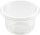 Dressingbecher Fixpack 80x80x46 mm (Farbe: Transparent / Material: APET) (VPE 1000 St.)
