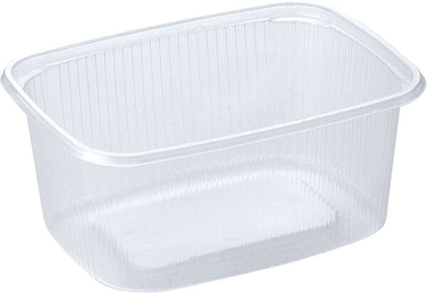 Delipack rechteckig 108x82x30 mm (Farbe: Transparent / Material: PP) (VPE 1000 St.)