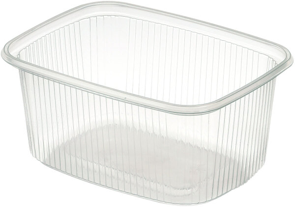 Delipack rechteckig 108x82x50 mm (Farbe: Transparent / Material: PP) (VPE 1000 St.)