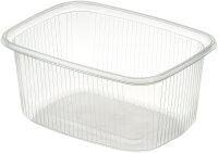 Delipack rechteckig 108x82x50 mm (Farbe: Transparent /...