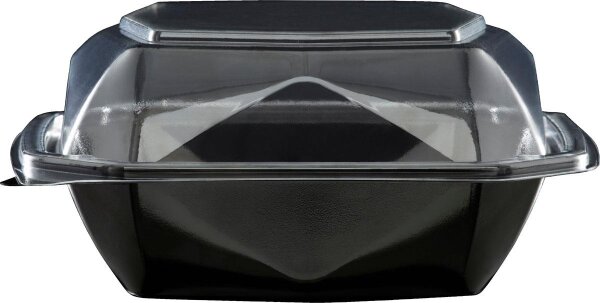 Octaview® S 150x150x70 mm (Farbe: Schwarz / Transparent / Material: APET) (VPE 400 St.)