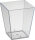 Square, groß (Großpack) 57x57x67 mm (Farbe: Transparent / Material: PS) (VPE 600 St.)