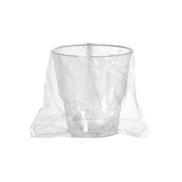 Zahnputzglas (einzeln verpackt)  mm (Farbe: Transparent / Material: PS) (VPE 1050 St.)