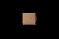 Burgerbox 12 x 12 x 10 cm neutral braun