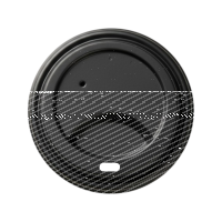 Deckel für Kaffeebecher 0,3 Ø 90 mm schwarz