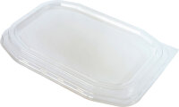 Deckel für PP-Menüschale HMR 221x154x14 mm (Farbe: Transparent / Material: APET) (VPE 312 St.)