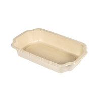 Tray Take-Away Fibre 1-comp? 250x159x43? mm (Farbe: Natur...