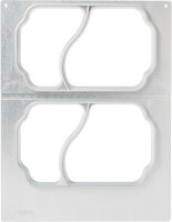 Kassette 2-geteilt DF15/25 2-comp f. PP-Schale Take Away...