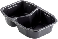 PP-Schale 2-geteilt HMR 215x148x50 mm (Farbe: Schwarz /...