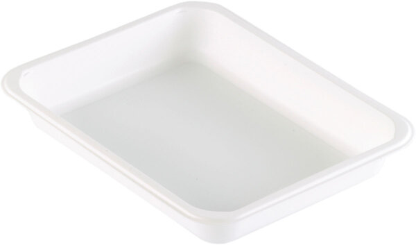 PP-Schale Caterline 1-geteilt 227x178x32 mm (Farbe: Weiß / Material: PP) (VPE 216 St.)
